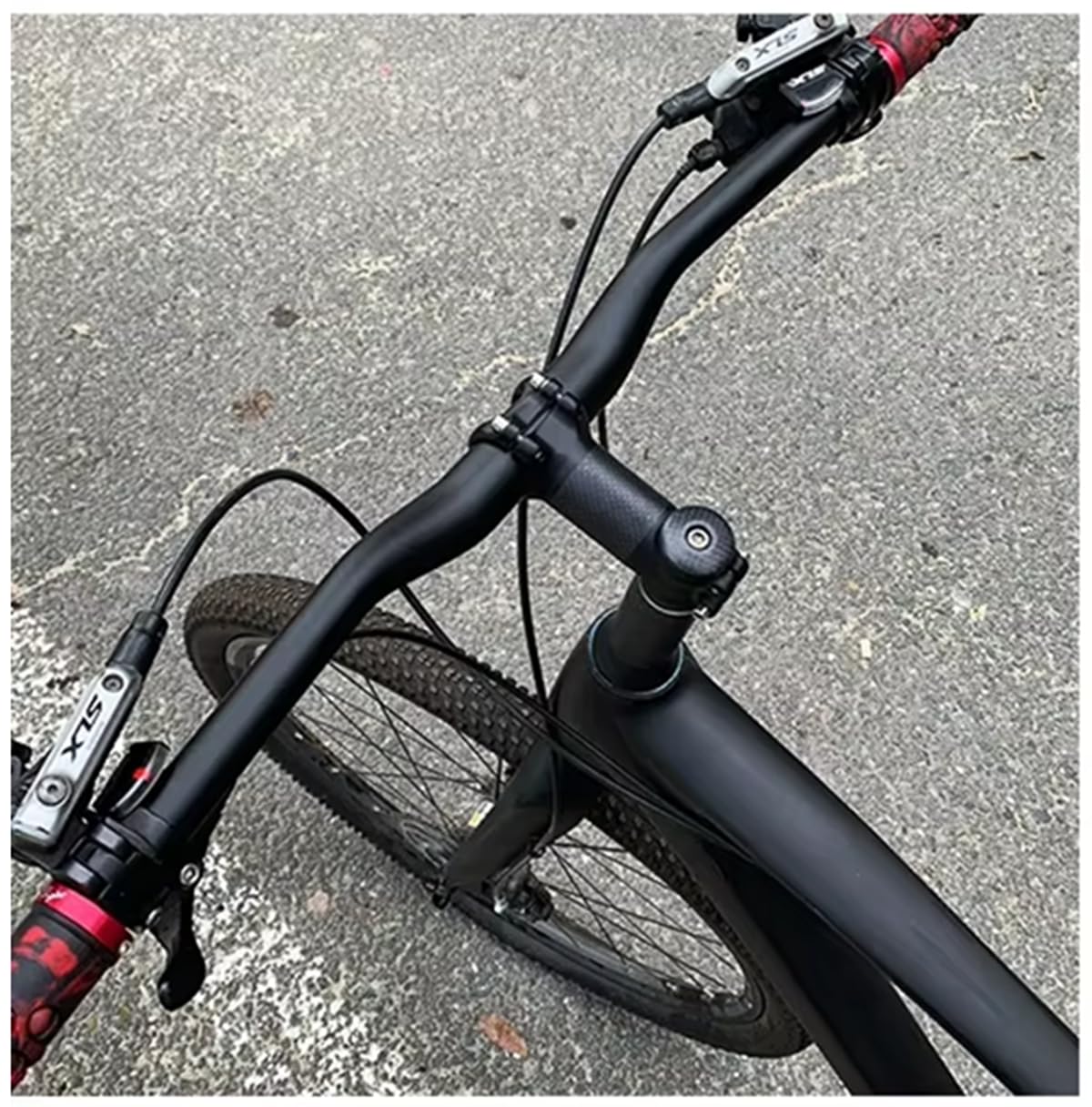 Amazon.co.jp: カーボン ハンドル 25.4mm/31.8mm 自転車ハンドル